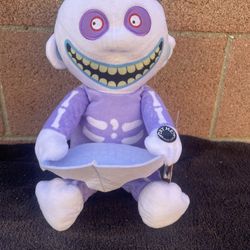 Nightmare Before Christmas Animated Barrel Plush Figure