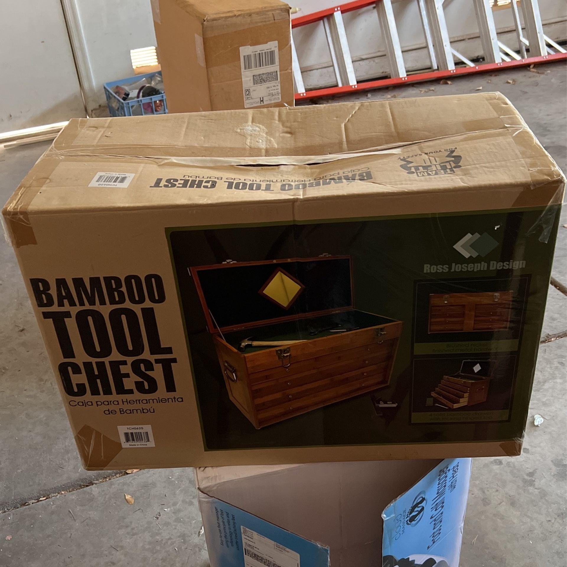 Bamboo Tool Chest 