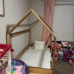 Twin Bed With Mattress And Dresser
