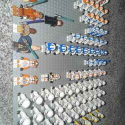 Lego Star Wars Clone and Droid Minifigures 
