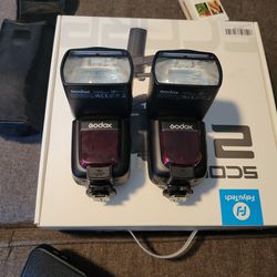 x2 godox HSS TT600 flash Speed light for Sony camera (no trigger)
