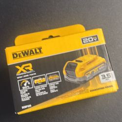 Dewalt 20v powerstack 3.5 amp battery new