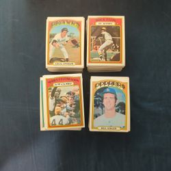 1972 Topps Baseball Commons (350ct) Lot $150obo