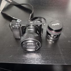 Sony A6100 mirrorless camera