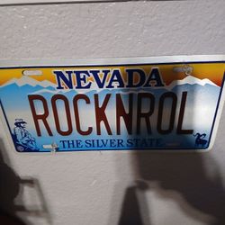 Cool Nevada Novelty License Plate 
