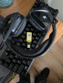 Keyboard and Headset
