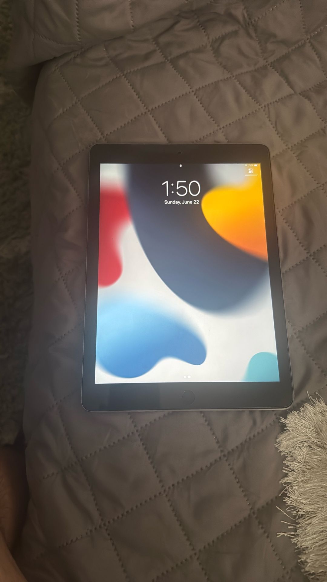 iPad Air 2 128 GB Silver Gray No Dents Or Scratches