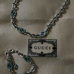 G U C C I : Necklace & Bracelet : New : I Ship With Tracking