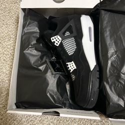 jordan 4 white thunder