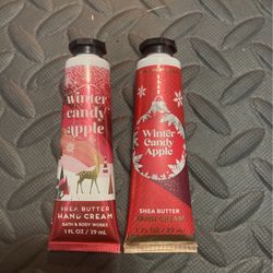 Bath & Body Works winter candy apple handcream