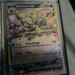 Umbreon Ex Card