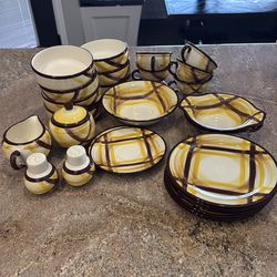 Vintage 1950 Organdie hand painted Vernon ware