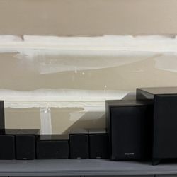 7.1 Surround Sound Speaker System - $80