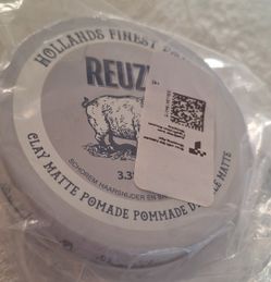 REUZEL Extreme Hold Matte Pomade, Strongest All Day Hold, Water Soluble Styling, Matte Finish & Flake Free, Easy To Wash Out, For All Hair Types