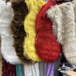 Furry Fluffy Throw Can Be Used By Bedside Or By Dresser 