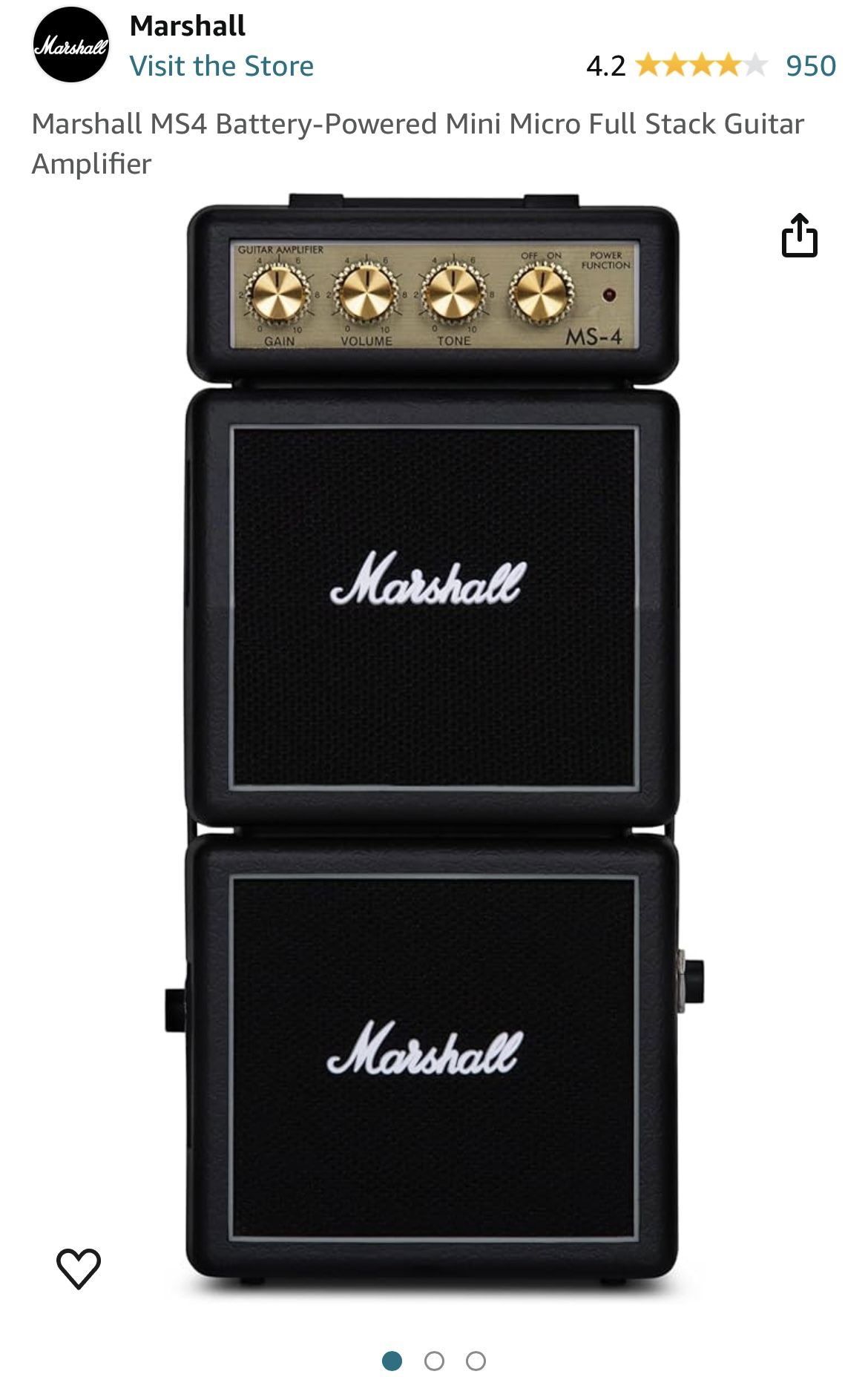 Marshall MS-4 Micro Stack
