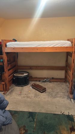Bunk bed frame