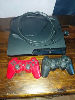 (PS3) Playstation3 (two controllers & the cords)
