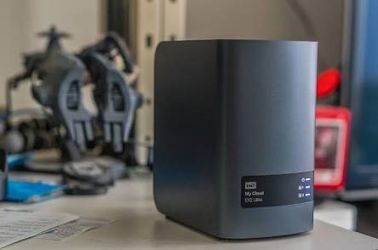 WD mycloud ex2 ultra NAS drives included