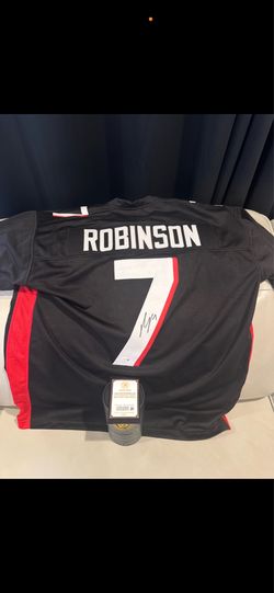 Bjian Robinson signed jersey