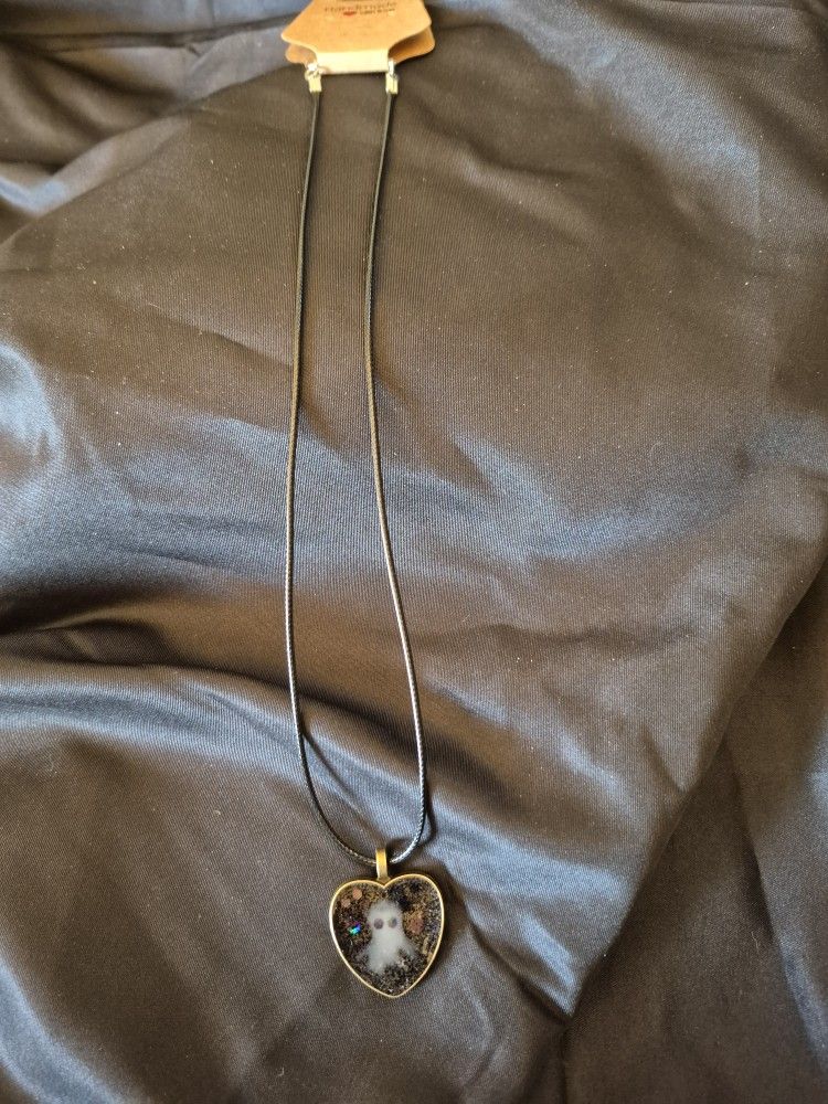 Ghost Resin Necklace