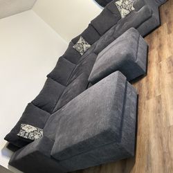 Dark Grey Large Sectional 