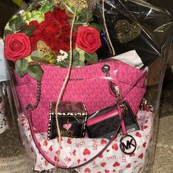 Valentines Forever Flowers Gift Sets  With Mk 