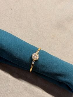 14k gold plated ring over 925 sterling silver