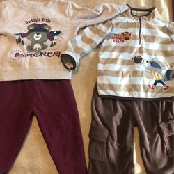 2 Boys outfits Size 12 Months Carters And Garanimal