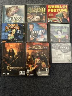 9 PC games including Tomb Raider, Wheel of Fortune, Jeopardy & more
