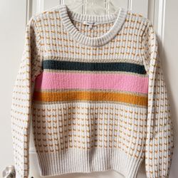 "madewell" knit sweater small in excellent condition like new