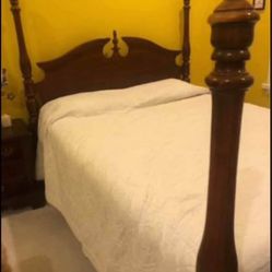 Queen Bed frame Mattress not included $75