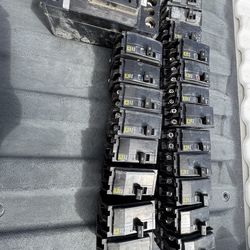 Electrical circuit breakers