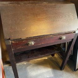Rustic Drop Leaf Table 