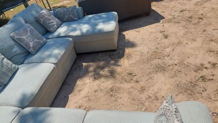 It's a sofa bed in good condition.
