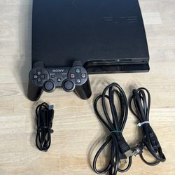 PlayStation 3 Slim 160GB Bundle w/ Black DualShock 3