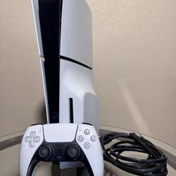 PS5 Slim Disc Edition W/ Controller 