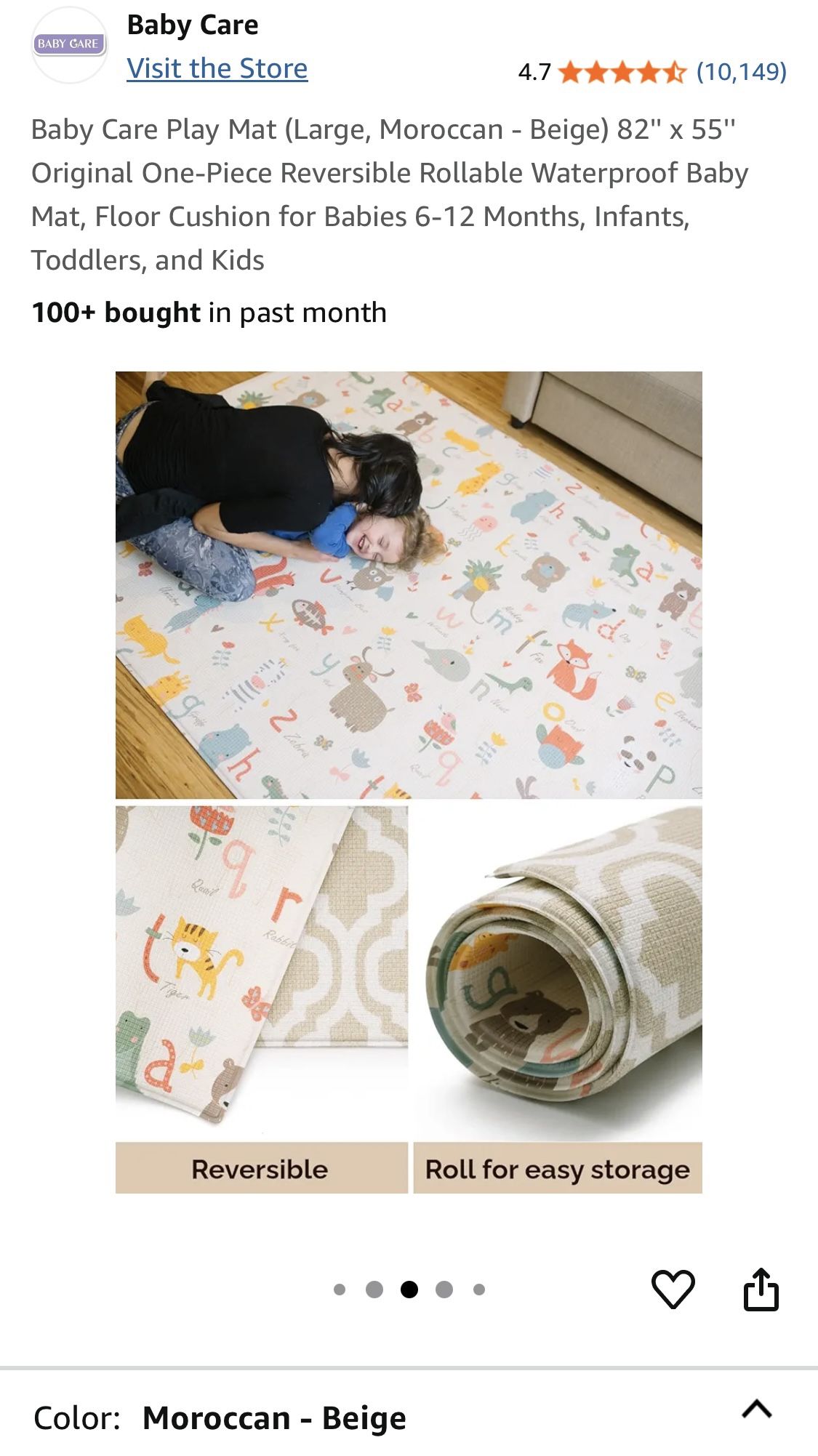 Baby Care Play Mat- Half Price