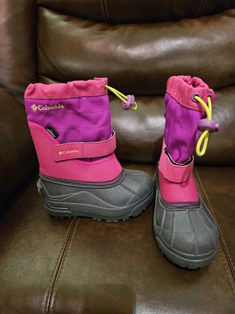 Toddler Girl Boots - Size 9 And Snow Bibs 3T