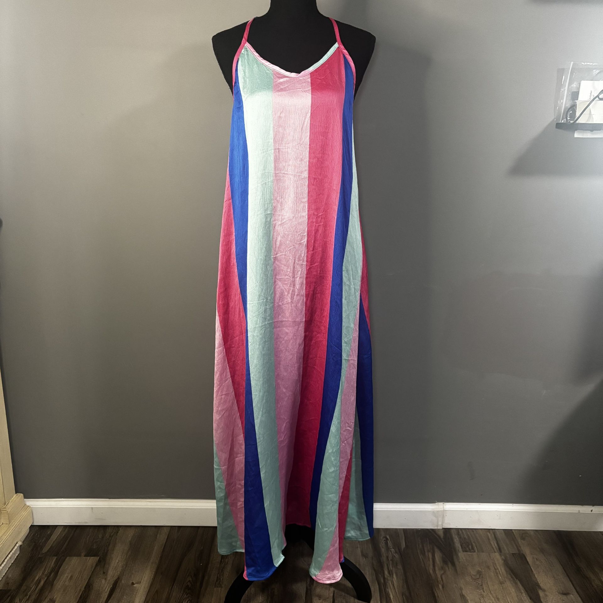 LuLaRoe Super Light Maxi Length Cover Up Summer Dress Night Gown Size S