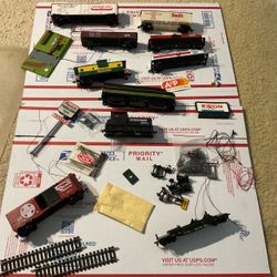 Vintage trains lot