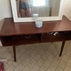 Mid Century Console/entry Table