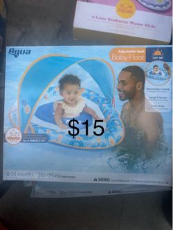 Adjustable baby float