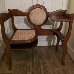 Antique Gossip Bench 