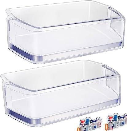 [2 PACK] Upgraded DA97-08406A/B/C Refrigerator Door Bin Shelf Replacement for Samsung RF4287HARS Parts/RF4289 Fridge Door Shelf Parts AP, 20513