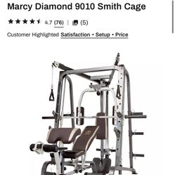 Marcy Diamond Elite Smith cage