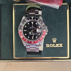 Rolex GMT Master II , Coke, 16710, 1990 Full Set