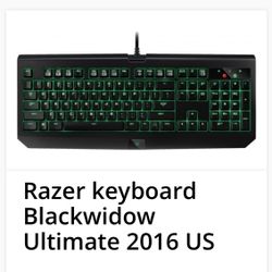 Razer keyboard Blackwidow