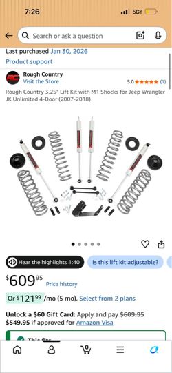 2016 jeep wrangler jk lift kit