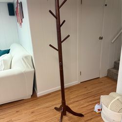 Wood Coat Rack